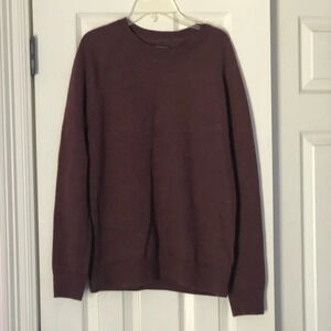 Abercrombie & Fitch men's small‎ crew neck cotton wool blend sweater Y2K